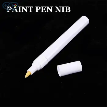 1PCS Празна писалка за многократна употреба Празна 3-6 мм двулицева двулицева писалка за боядисване на писци Фин маркер за писец на алуминиева тръба Аксесоари за писалки