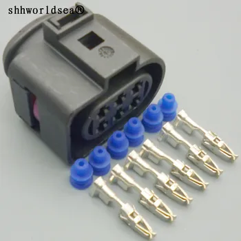 shhworldsea 1set 6 пинов женски 3.5mm комплект LSU 4.2 сензорен конектор 936142-1,1J0973733