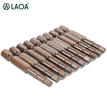 LAOA S2 60HRC шестостенни отвертки комплект шестоъгълни електрически отвертки комплект с магнетизъм 50mm