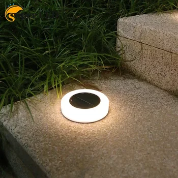 Открит пейзаж Passage Lawn LED Ground Waterproof Solar Garden Light Pathway Подова лампа Декорация Осветление