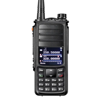 UV008 DMR Digital Walkie Talkie Multi Band 136-520MHZ 10W двупосочно радио IP67 Водоустойчиви GPS координати за позициониране