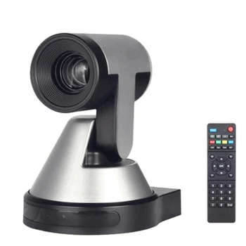 Оптично увеличение PTZ камера USB Full HD 4K видео конферентна камера за среща Църковно излъчване на живо