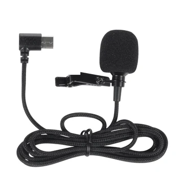 За SJCAM SJ8 SJ9 SJ10 Lavalier микрофон тип C Външни ръчни аксесоари за екшън камери