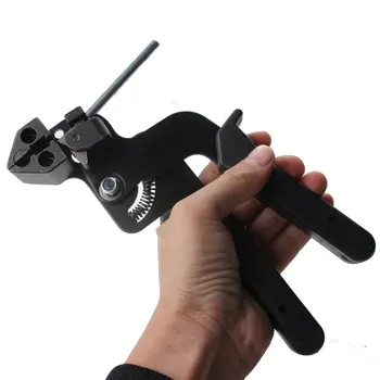 T50 Клещи за кабелни връзки Самозаключващи се ножици от неръждаема стомана Високо автоматизирано рязане на колани Закрепване на ръчни инструменти Кримпери за кабелни връзки