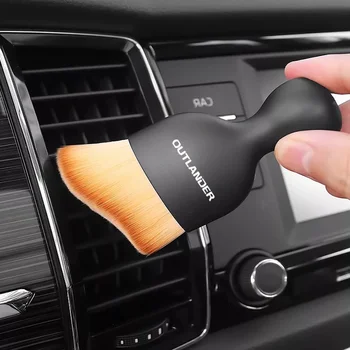 Кола детайлна четка Супер мека автоматична интериорна детайлна четка за кола Dash Duster четка за Mitsubishi Outlander 2013-2019