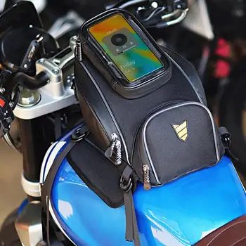Мотоциклет резервоар чанта многофункционални Moto резервоар багаж чанта универсален мотоциклет инструмент раница MotocrossTank предна чанта за съхранение