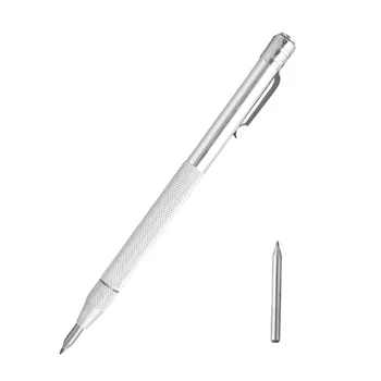 Durable Scriber Pen ръчни инструменти 14 см карбид съвет керамика за гравиране метал лист стъкло стъкло писар удобен писалка стил