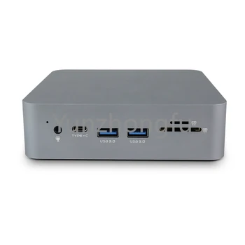 Hub TYPE C към USB3.0 USB2.0*2 SD TF RJ45 VGA докинг станция DC DVI LAN бързо зареждане USB C хъб