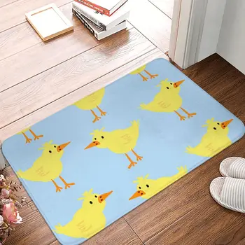 Жълто пиле спалня мат пилета изтривалка хол килим открит килим декорация на дома