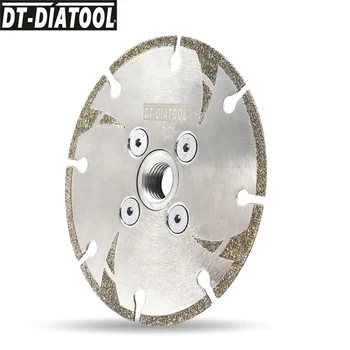 DT-DIATOOL 2pieces 105mm покритие диамантен трион връзка M14 резба 4