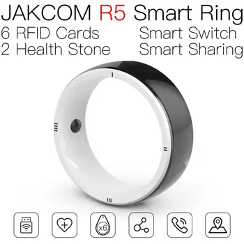 JAKCOM R5 Smart Ring Най-добър подарък с 8k ev1 rfid resel my pet pig carte amiboo new horizons agnes skipbo cards antenna 12 db pvc