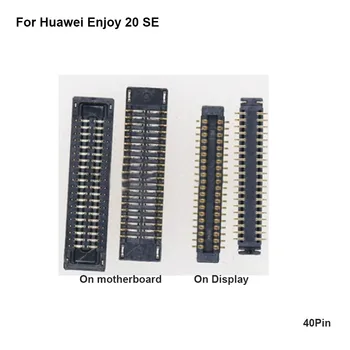 2pcs FPC конектор За Huawei Насладете се на 20 SE LCD дисплей на дисплея на дънната платка За Huawei Enjoy20 SE