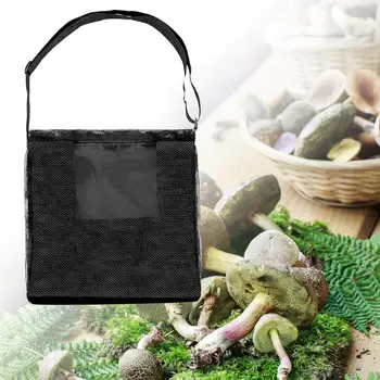 Mesh гъби фураж чанта овощна градина зеленчукови плодове бране чанта за къмпинг