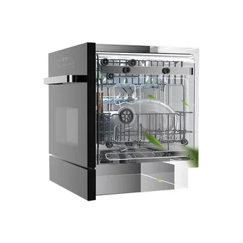 Домакински вграден съдомиялна машина дезинфектант за миене на съдове интегриран високотемпературен почистващ шкаф за миене на съдове