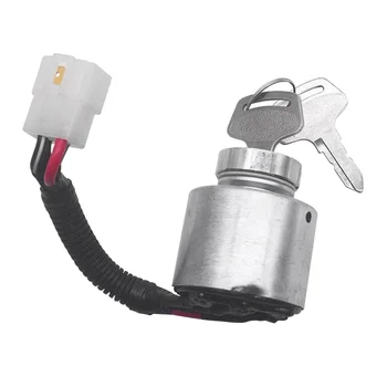 Ключ за запалване с 2 ключа подходящ за Kubota 66101-55200 BX1800 2200 2230 G1800 ZD18 28