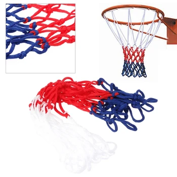 Universal 5mm червен бял син баскетбол мрежа найлон обръч гол за джантата Y1QE