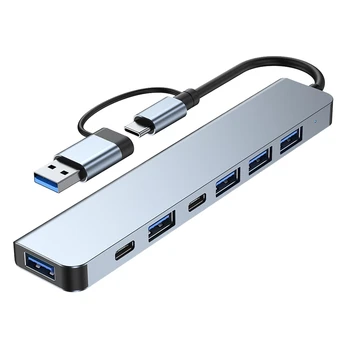 3.0 Multi USB сплитер 4 USB C порт 3.0 2.0 портове адаптер за PC лаптоп компютър хъб