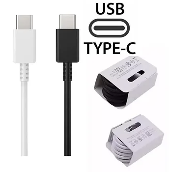 20pcs/lot 1m 2M PD Type C кабел Usb c към USB c кабел 25W Surper бързо зареждане за Samsung Note 20 10 S10 S20 Ultra S9 htc LG