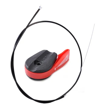LETAOSK Висококачествена универсална косачка за управление на дросела Фиксиране на един отвор + кабел за електрически или бензинови косачки
