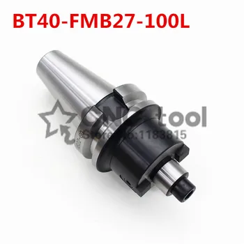 BT40 FMB27 100L Polit 27mm Combi Shell Mill Holder за CNC фреза 300R / 400R / EMR / TRS, BT40-FMB27-100