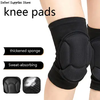 2pcs/Set Sports Kneepad Men Elastic Knee Pads Support Fitness Gear Basketball Brace Protector Male Non-Slip Knee Pads