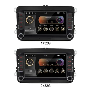 За Volkswagen-9070 7 инчов Android 11 кола радио безжичен Carplay Android Auto FM радио Mirrorlink HD WiFi GPS навигационен плейър