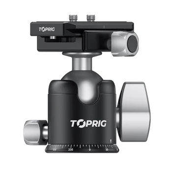 Accsoon Toprig Professional 20KG Метален статив за тежкотоварни камери 36mm Сферична глава с плоча за бързо освобождаване 1/4 