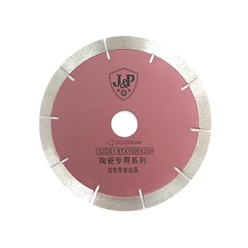 10PC / SET 130mm диамантени триони Остър тип плочки режещ диск Керамичен режещ диск за машина за рязане на плочки