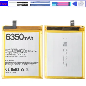 Батерия за мобилен телефон BAT20ZN1296350 6350mAh за DOOGEE S96 / S96 Pro / S96Pro Batteria с безплатни инструменти