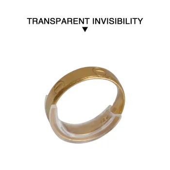 Невидим пръстен размер регулатор за хлабав пръстени пръстен регулатор годни всички пръстени, разнообразни размери на пръстен Sizer
