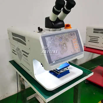 Нов източник на дизайн Китай 100W 200W Pro лазерно заваряване машина мини бижута заварчик за злато сребро настолен лазерен заварчик