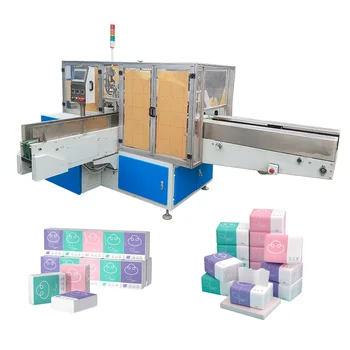 Фабрика Direct Автоматична лицева тъкан хартия кутия машината за правене Високоскоростно почистване на тялото Производствена линия за обработка на тоалетна хартия