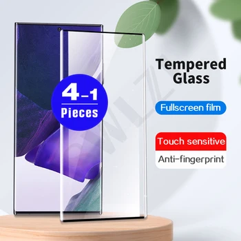 1-4Pcs капак закалено стъкло за Samsung Galaxy s7 ръб s8 s9 плюс s20 S21 Ultra FE s10 lite 5G s10E телефон екран протектор филм