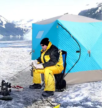 Ice риболов палатка топла зима голямо пространство дебел къмпинг открит ветроупорен водоустойчив сняг ултраголям риболов къмпинг палатка