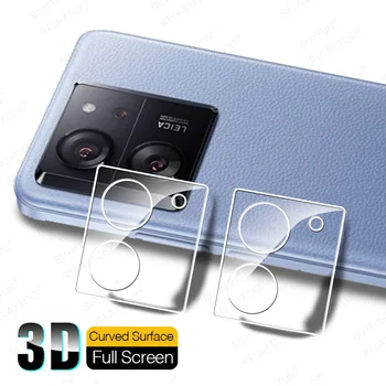 2Pcs 3D извит протектор за цял екран на камерата за Xiaomi 13T Pro 5G Xiomi 13TPro Mi 13 T Xiaomi13T 2023 Обектив стъклен калъф за капак филм