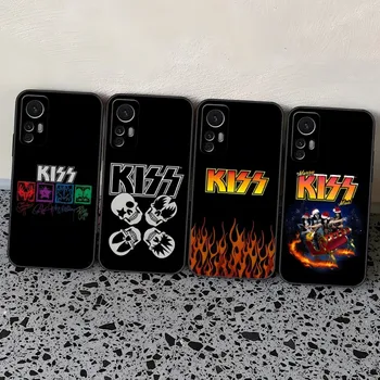 Kiss Rock Band Калъф за телефон за Xiaomi 13 Poco F3 X4 M4 M3 X4 GT 9 12 11T 11 9T 9SE 11i Pro Ultra Note10 Lite заден капак