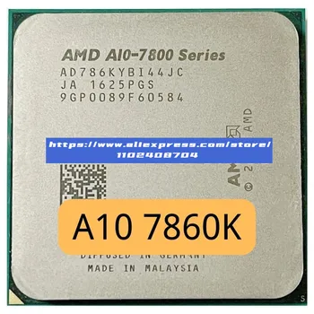 AMD A10-Series A10 7860K A10 7860 K 3.6 GHz четириядрен процесор AD786KYBI44JC цокъл FM2+