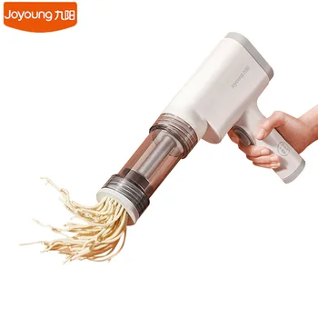 Joyoung M2-DS75 Ръчен производител на юфка Преносима машина за пресоване на тесто за макаронени изделия с юфка акумулаторна с 3 форми кухненски инструмент