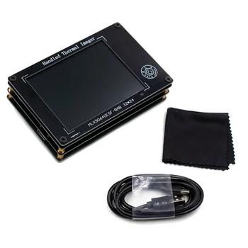 MLX90640 Цифров инфрачервен термовизионен фотоапарат Пластмаса + метал 3.2 инчов TFT екран LCD дисплей IR термографска камера