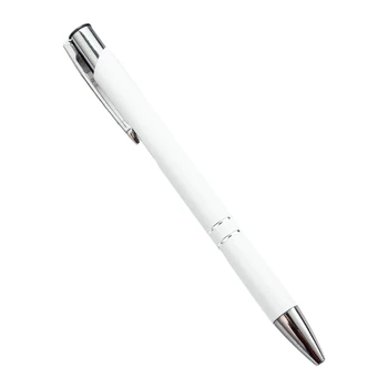 Premium метален подпис писалка прибиращ метал химикалка 1.0mm куршум писец бизнес подарък за офис жени мъже учител