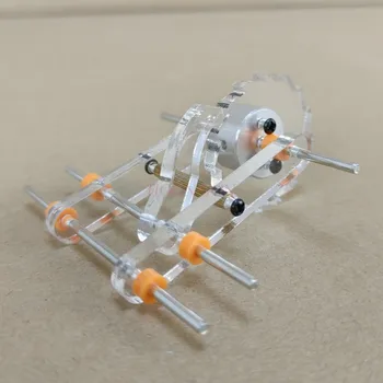 физическо експериментално оборудване Удебелен комплект тресчотка (прозрачен) DIY аксесоари предавка модел еднопосочен тресчотка pawl зъбно колело устройство