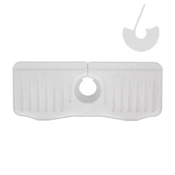 силиконов кран мат кухня за мивка гъба канализация багажник регулируема мивка мат баня плот протектор