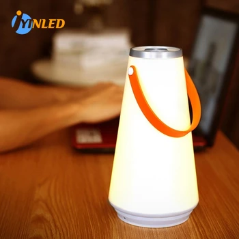 LED къмпинг фенер USB зареждане сензор сензор светлина настолна лампа преносима палатка светлина димируема нощна светлина външна висяща лампа