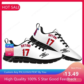 Лос Анджелис Shotime бейзбол спортни обувки мъжки жени тийнейджър деца деца маратонки ангели Shohei Ohtani No 17 16 потребителски обувки