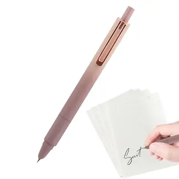 Прибиращ се фонтан писалка прибиращ се изключително фин писец мастило писалка за писане ергономична дръжка гладка писане писалки писане доставки