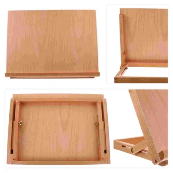 4K дървена дъска за рисуване регулируема чертожна маса бюро статив сгъваема дървена настолна художник статив живопис изкуство доставки
