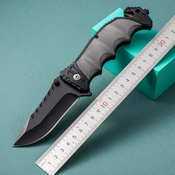  Сгъваемо поле с висока твърдост Многофункционален инструмент за оцеляване при самозащита Преносим барбекю къмпинг нож