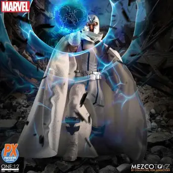 【В наличност】 Истински Ant Mezco PX Limited X-Men магнит крал бял 6-инчов съвместно действие фигура модел играчки