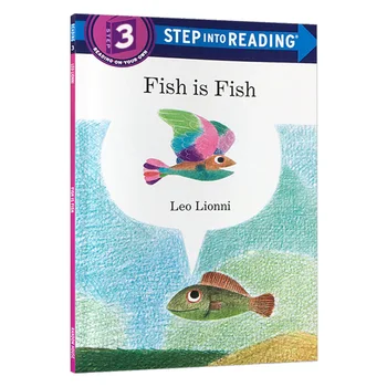 Рибата е риба Лео Лиони, Детски книги на възраст 4 5 6 7 английски книжки с картинки, 9780553522181