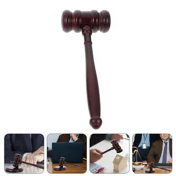Gavel чук съдия дървена играчка търг адвокат костюм чук закон реквизит дърво играчки правосъдие съдебна зала чукове игра блок косплей